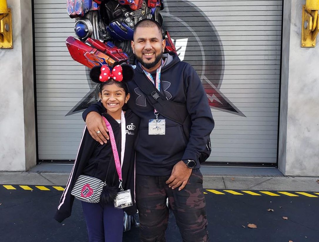 Peel Region police said they have found the body of 11-year-old Riya Rajkumar, seen here with her father Roopesh Rajkumar, hours after an Amber Alert was issued late Thursday night.