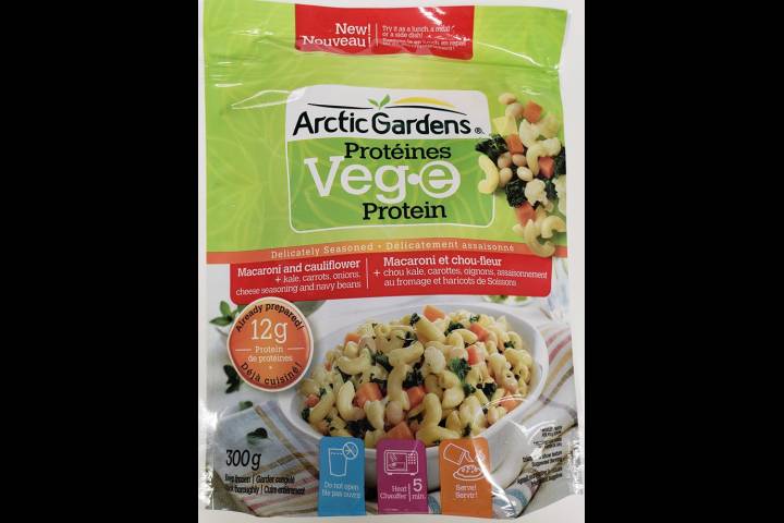 Vegetable products recalled because of plastic packaging defects