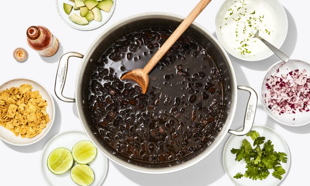 This Easy Black Bean Soup Makes Its Own Delicious Broth—No Soaking Necessary