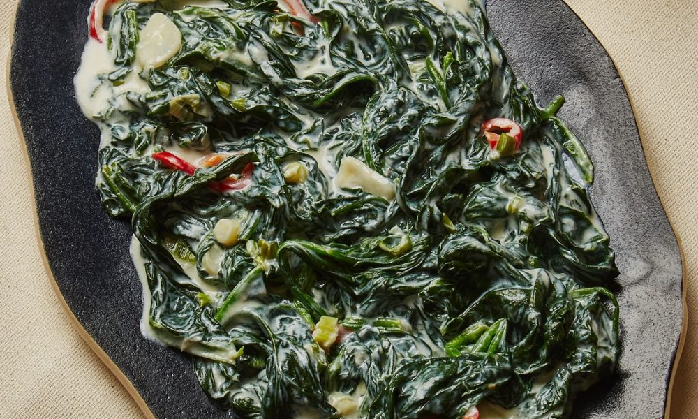 This Vegan Creamed Spinach Recipe Will Fool ALL the Dairy Lovers at the Table | Healthyish