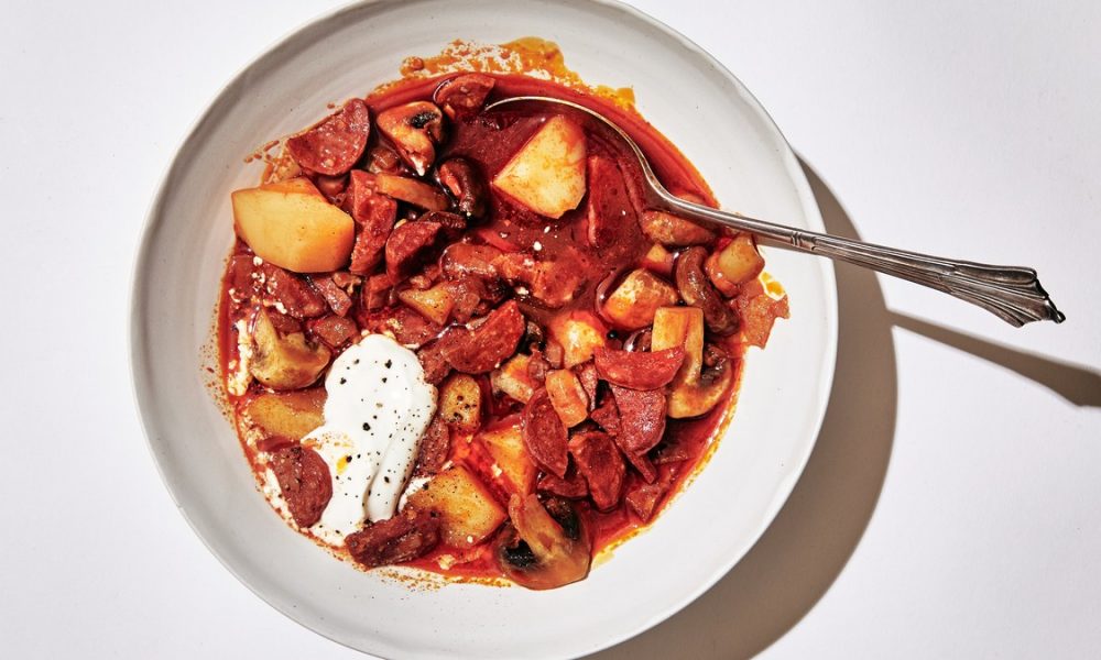 This Smoky, Spicy Chorizo Stew Will Actually Make You Look Forward to Leftovers