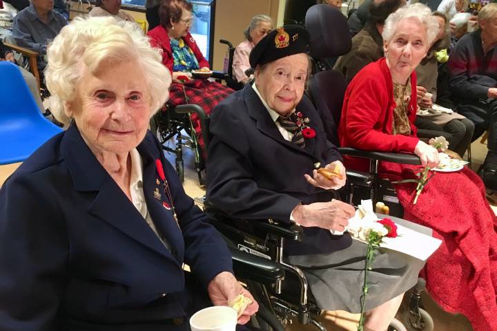 ‘It hits the heart’: Trio of female air force veterans honoured at Vancouver ceremony
