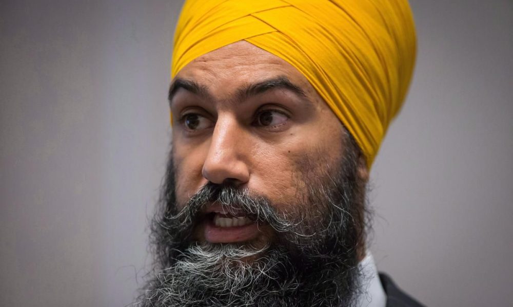 NDP Leader Jagmeet Singh calls for ban on “bearer shares” that hide stock ownership