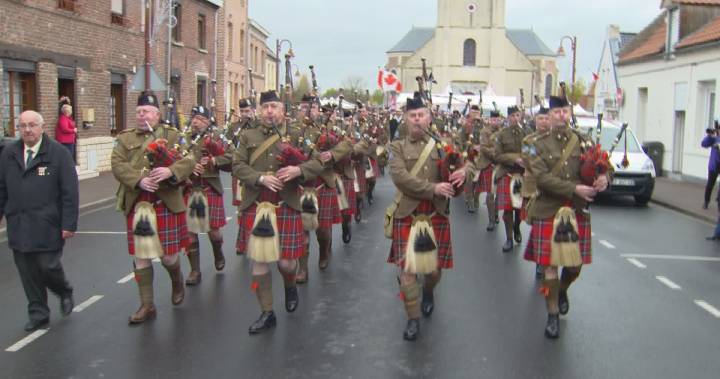 100 years later, Montreal’s Black Watch regiment returns to Wallers, France