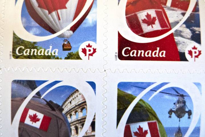 Canada Post says stamp prices to go up mid-January – National
