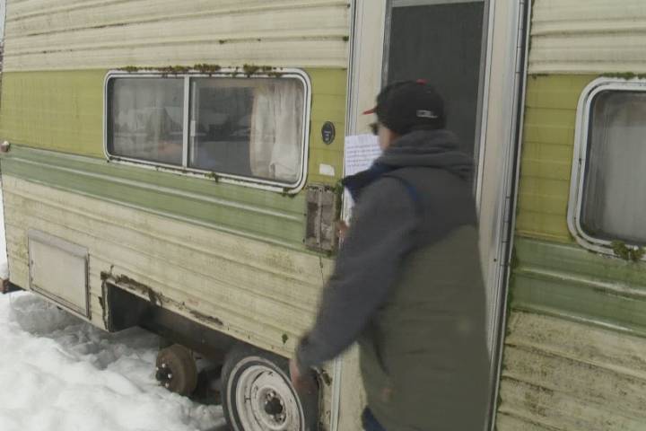 Homeless in the snow? Long-time Whistler resident fears losing his trailer