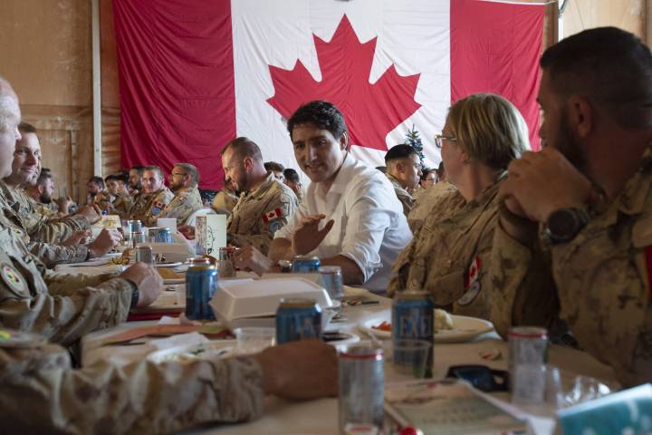 Justin Trudeau visits Canadian troops in Mali, defends decision not to extend mission – National