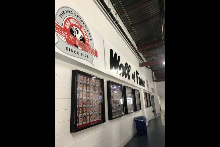 Mac’s AAA Hockey Tournament honours excellence with updated Wall of Fame