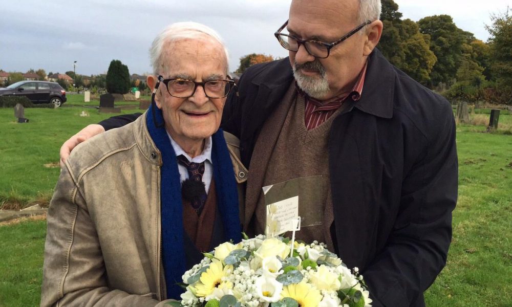 I want to thank the world for holding my hand as my father, Harry Leslie Smith, died