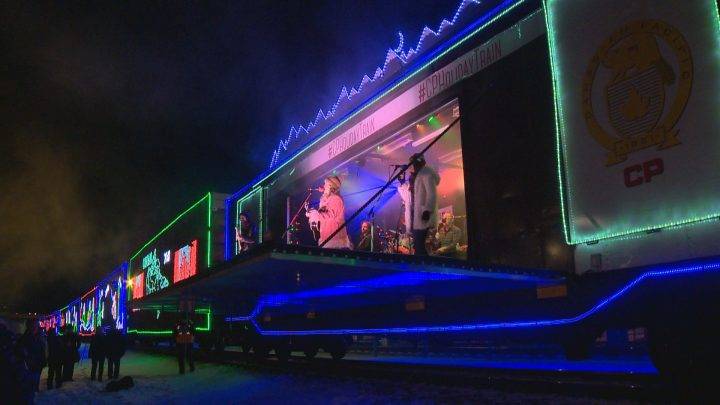 CP Holiday Train rolls into Calgary in support of local food banks – Calgary