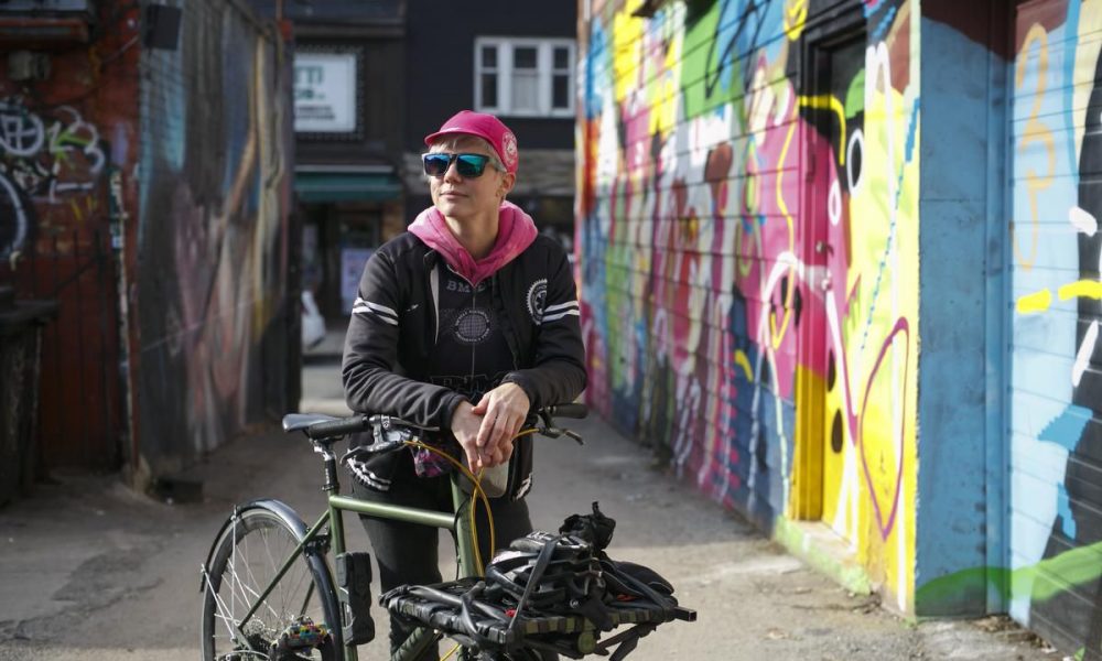 She broke three ribs on the job. Now this Toronto bike courier is helping others take time off for injuries