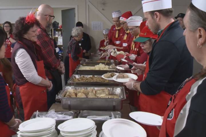 Salvation Army serves up Christmas dinner to 1,400 people in DTES – BC