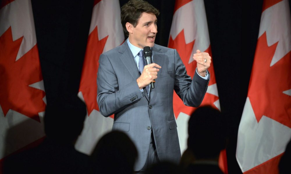 Trudeau vante les mérites du gazoduc de Colombie-Britannique devant ses partisans