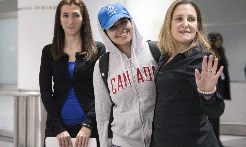 Accueil de la réfugiée saoudienne: «une victoire nette pour le gouvernement Trudeau»