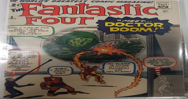 Regina man almost throws away comic collection, discovers Fantastic Four #5 edition worth $18,000