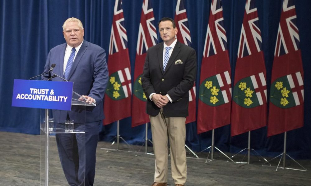 Tories rev up fundraising machine with big-ticket events featuring Premier Doug Ford, energy minister