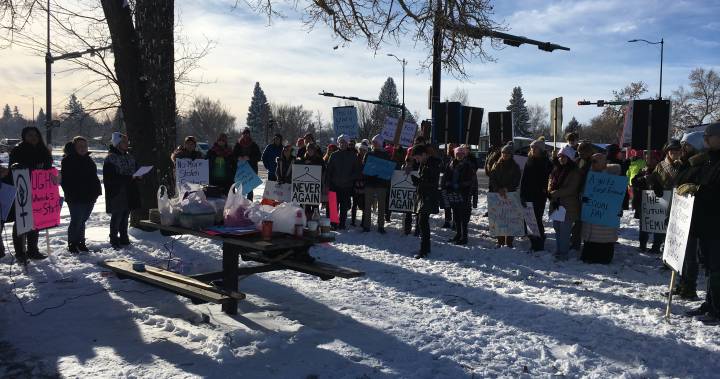 Marchers take to Lethbridge streets to demand action on equality, gender issues – Lethbridge