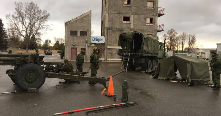 Army reserve soldiers take part in military exercises in Lethbridge – Lethbridge
