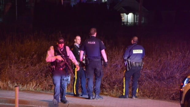 Manhunt in Surrey, B.C., after transit officer shot at SkyTrain station