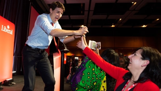 Justin Trudeau makes no promises during a day in Quebec City