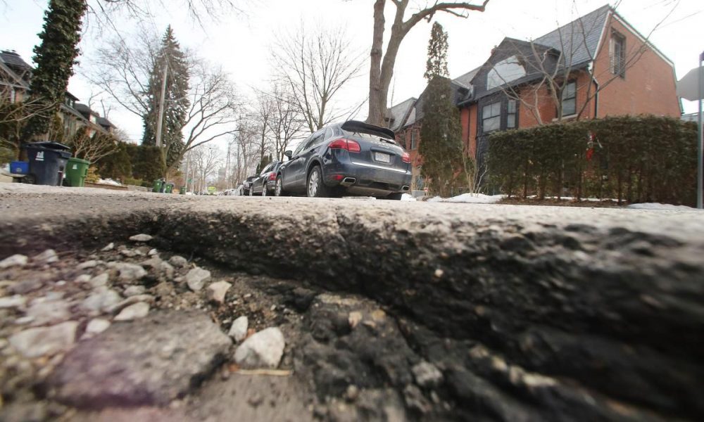 Toronto’s potholes were the No. 1 complaint to 311 last year — and they’re costing us more money
