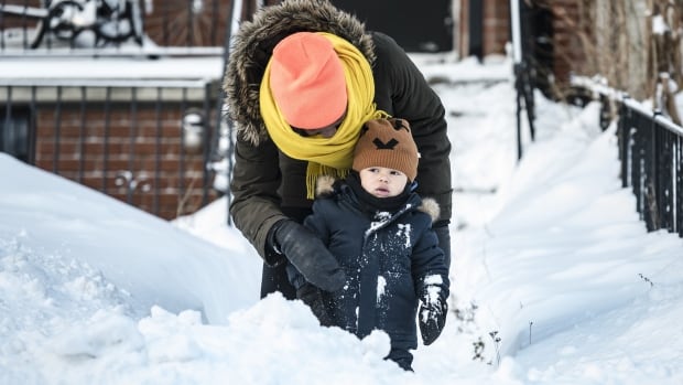 Sudden snow days ‘little less problematic’ for some parents, challenging for others
